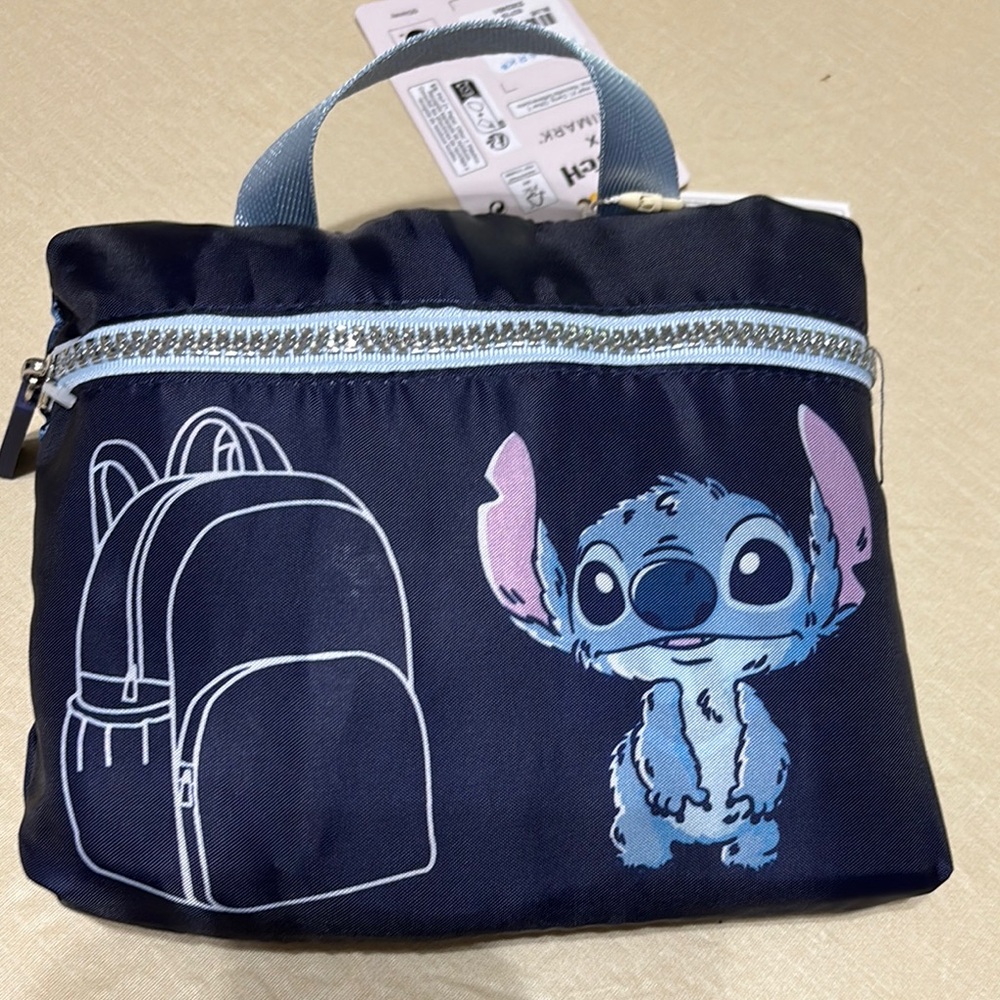 Stitch x Primark Compact Travel Backpack - NWT - HP✨💖✨ - Picture 5 of 7